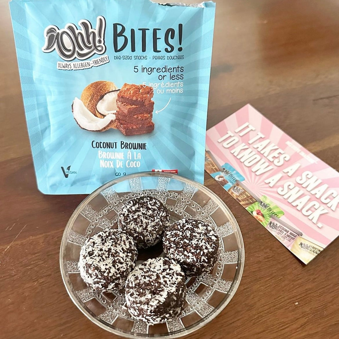 Vegan Coconut Bite Snack Bites