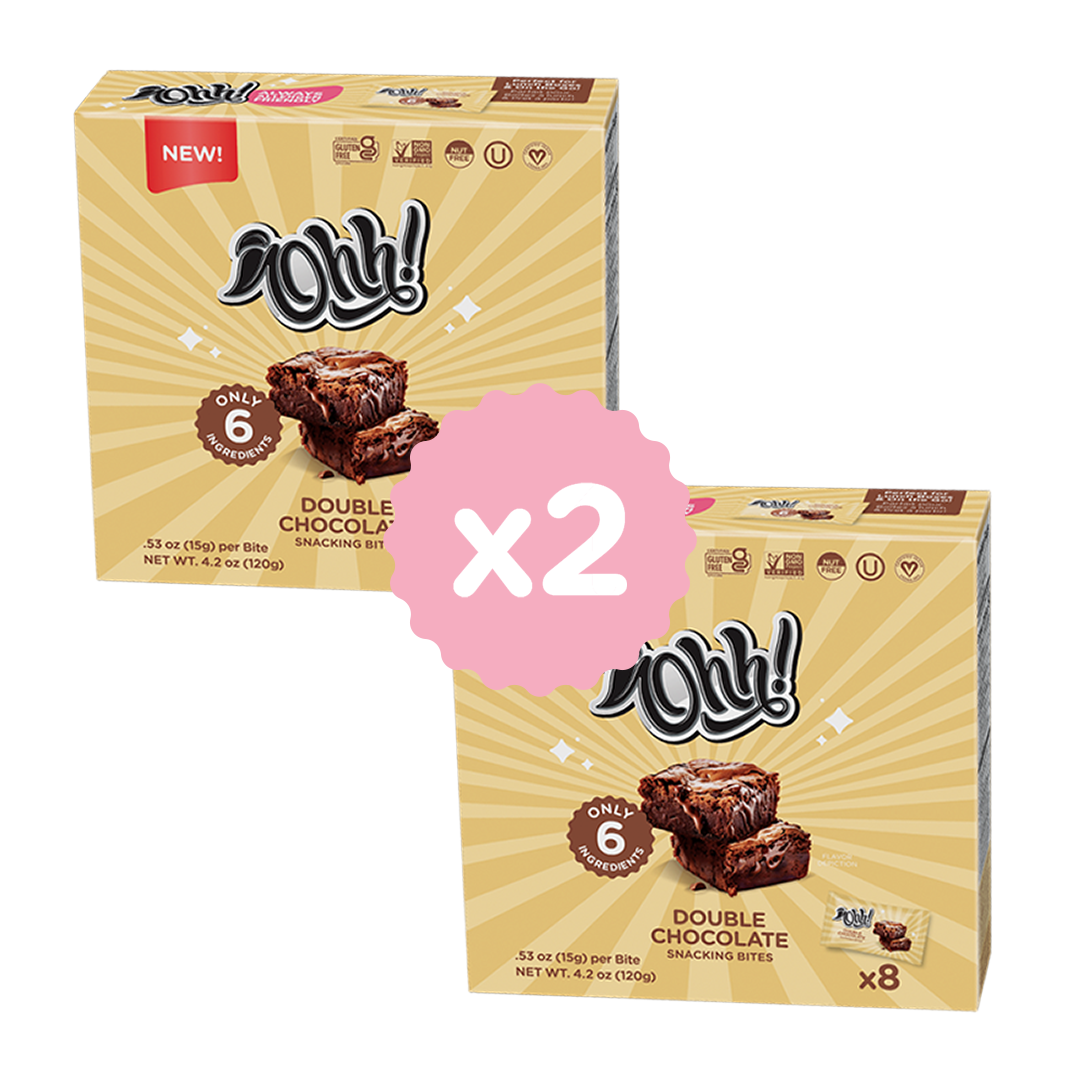 2 Pack Double Chocolate Snacking Bites