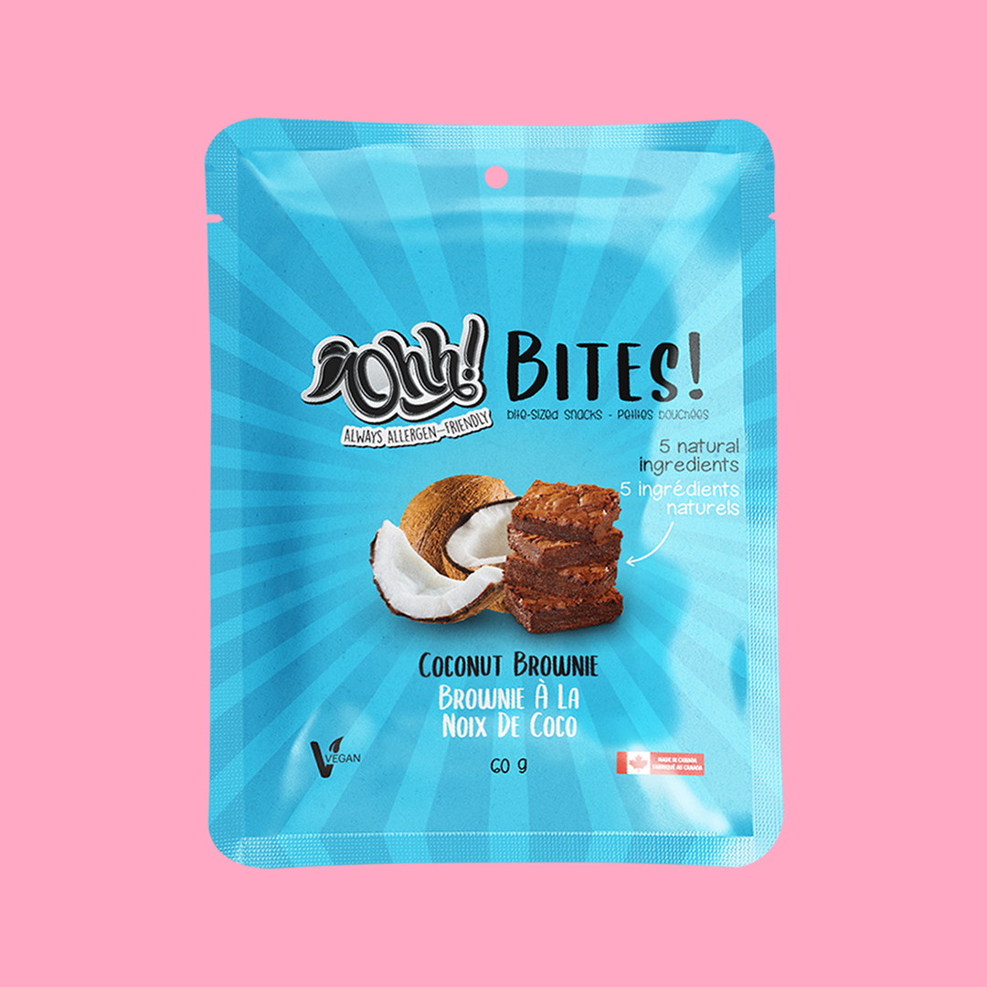 Coconut Brownie Snacking Bites