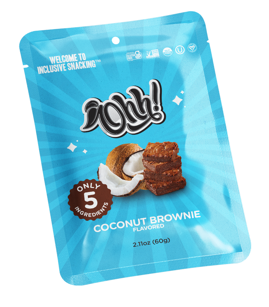 Coconut Brownie Snacking Bites