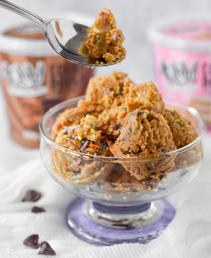 Mini Birthday Cake Cookie Dough